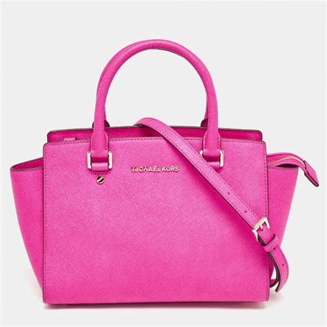 michael kors magenta bag